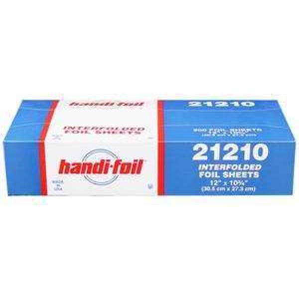 Handi-Foil Handi-Foil 12X10.75 Interfolded Sheet Foil, PK2400 21210